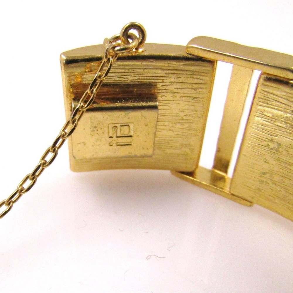 Stunning Vintage Damascene Swallows Panel Bracelet - Picture 5 of 6